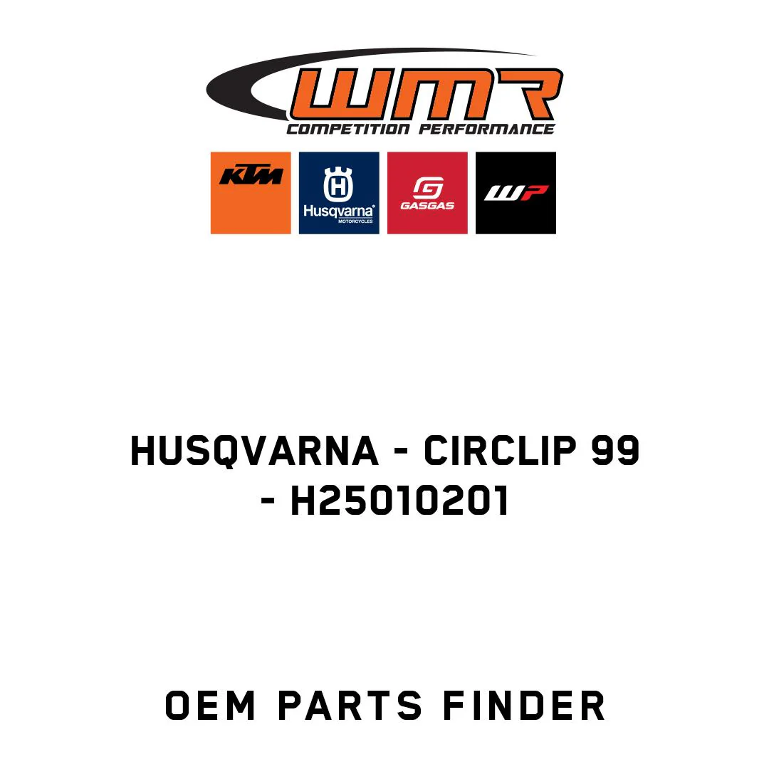 Husqvarna - CIRCLIP 99 - H25010201