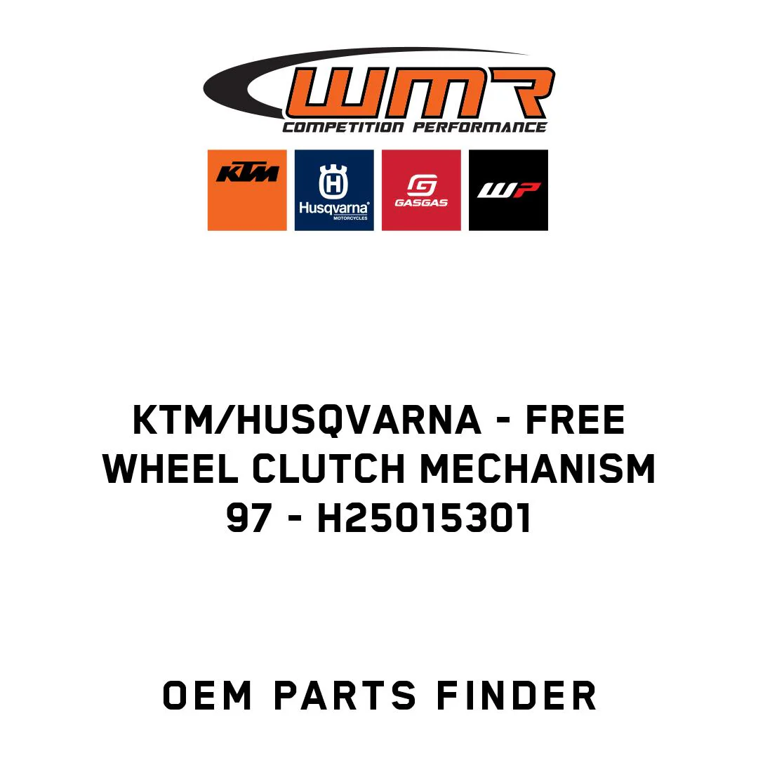 KTM/Husqvarna - FREE WHEEL CLUTCH MECHANISM 97 - H25015301