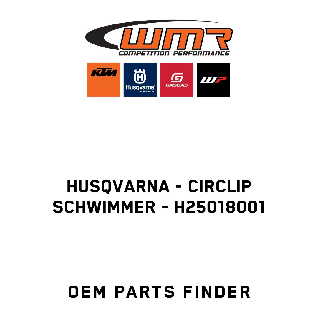 Husqvarna - CIRCLIP SCHWIMMER - H25018001