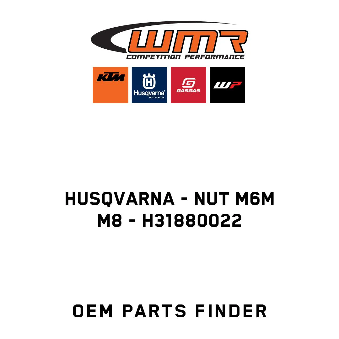 Husqvarna - NUT M6M  M8 - H31880022