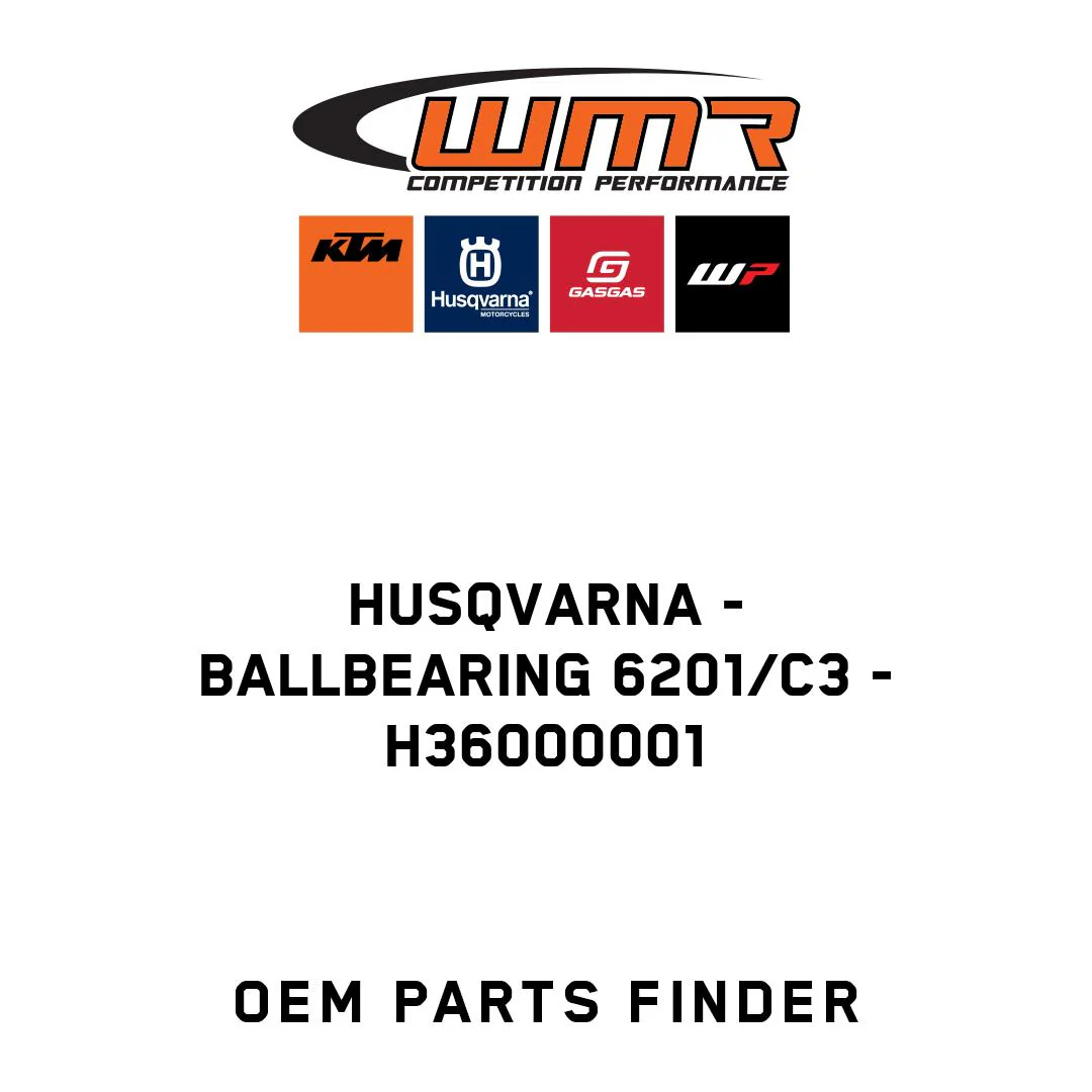 Husqvarna - BALLBEARING 6201/C3 - H36000001