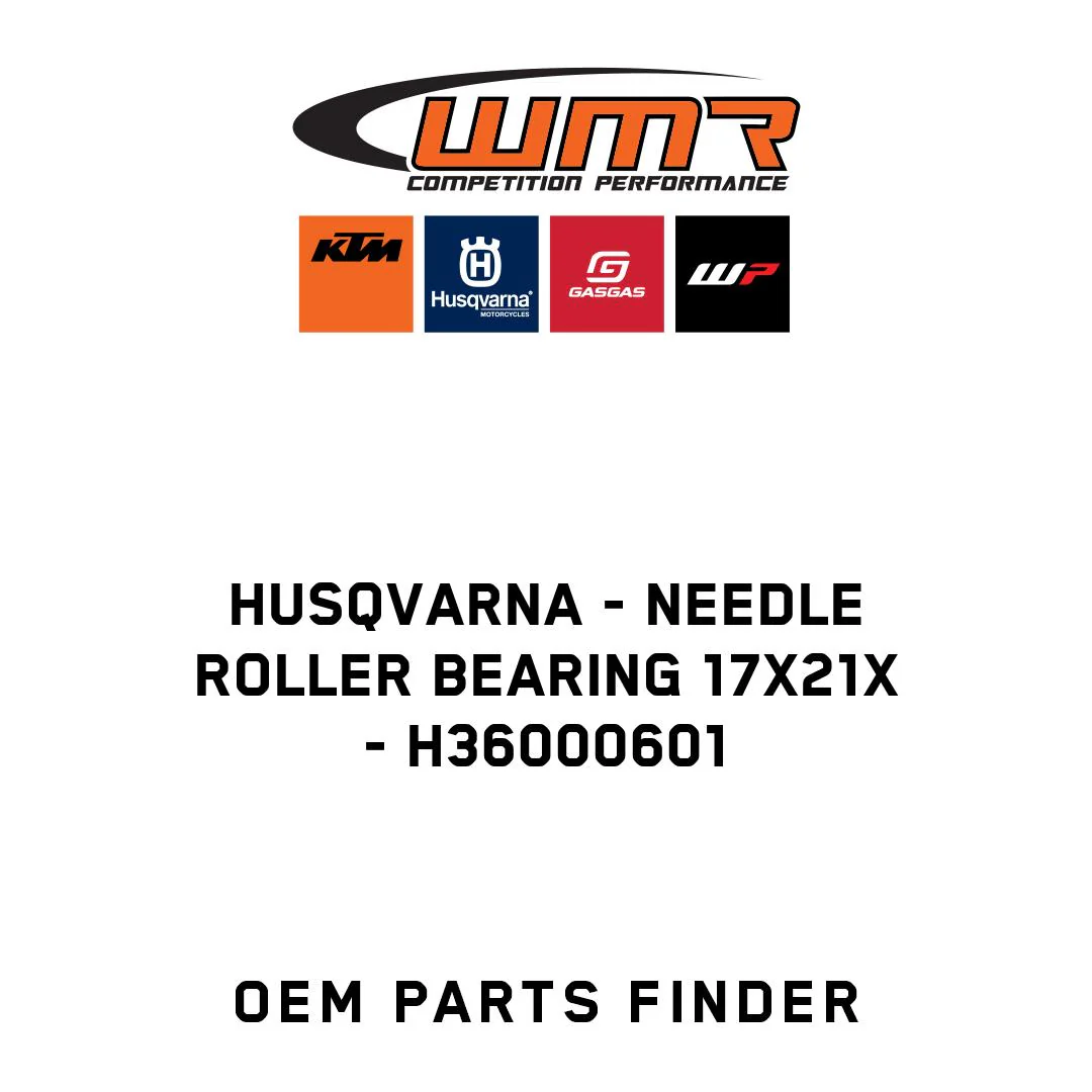 Husqvarna - NEEDLE ROLLER BEARING 17X21X - H36000601