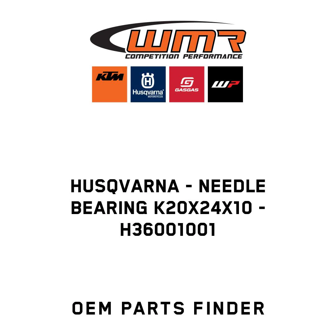 Husqvarna - NEEDLE BEARING K20X24X10 - H36001001
