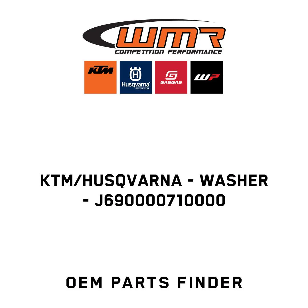 KTM/Husqvarna - washer - J690000710000