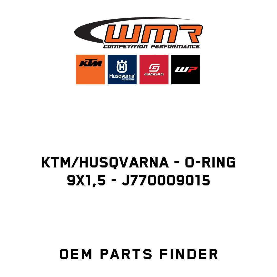 KTM/Husqvarna - O-RING 9X1,5 - J770009015