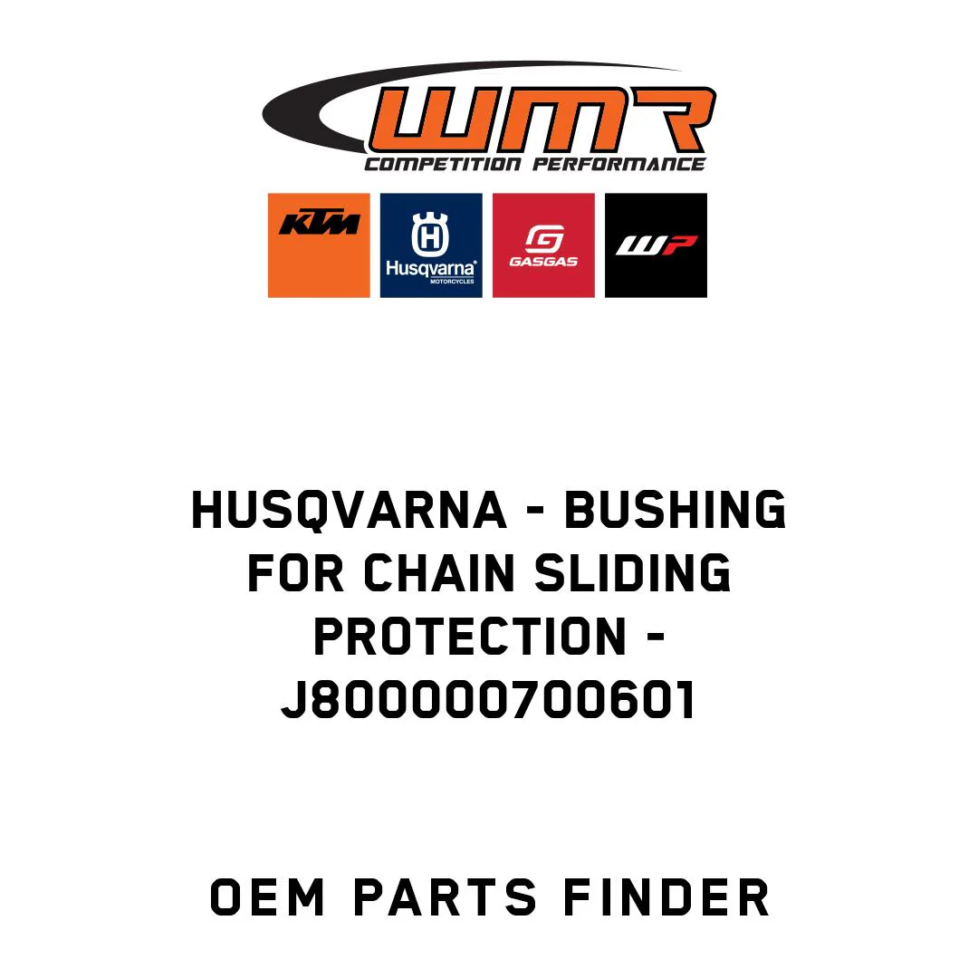 Husqvarna - Bushing for chain sliding protection - J800000700601