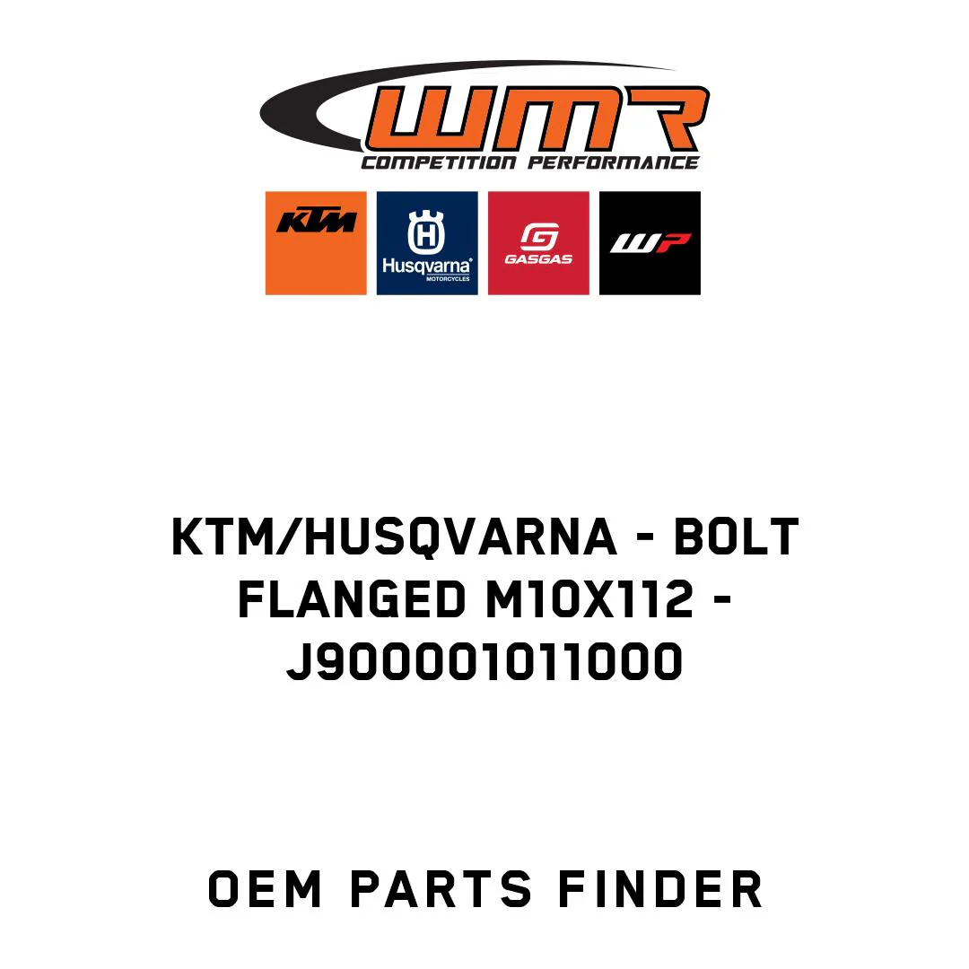 KTM/Husqvarna - bolt flanged M10x112 - J900001011000