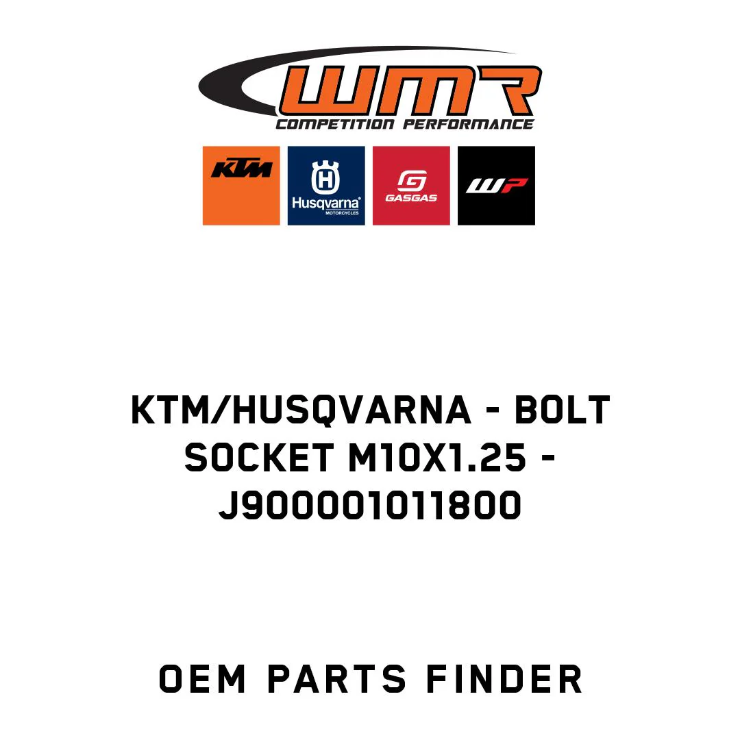 KTM/Husqvarna - bolt socket M10x1.25 - J900001011800