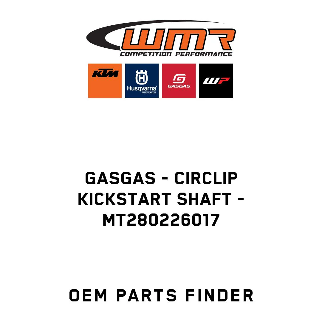 GASGAS - Circlip kickstart shaft - MT280226017