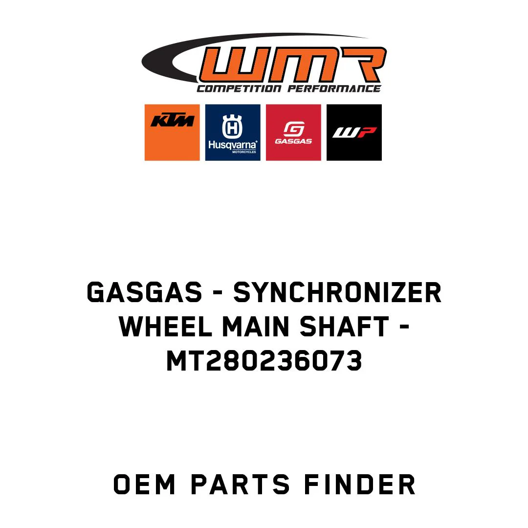 GASGAS - Synchronizer wheel main shaft - MT280236073