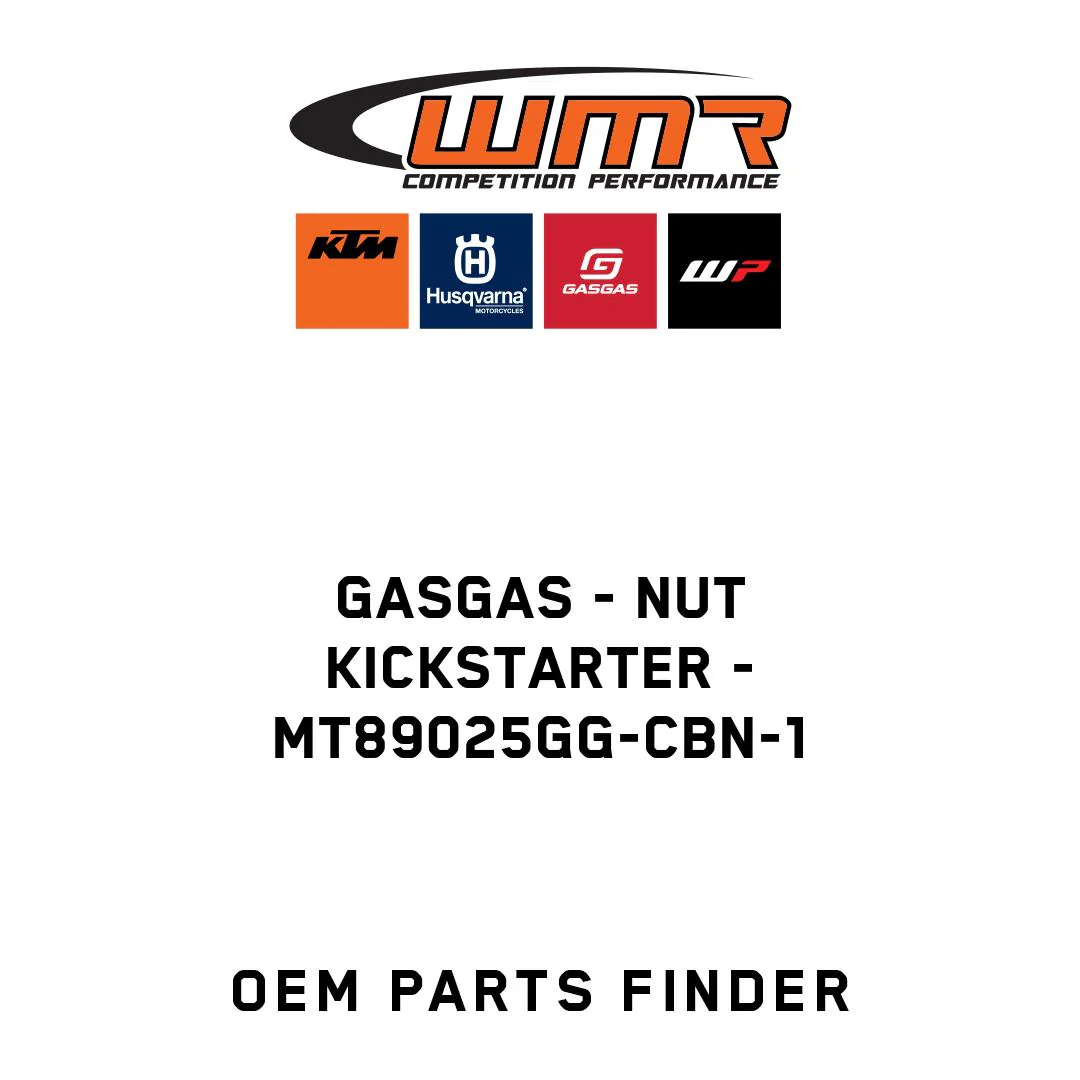 GASGAS - Nut kickstarter - MT89025GG-CBN-1