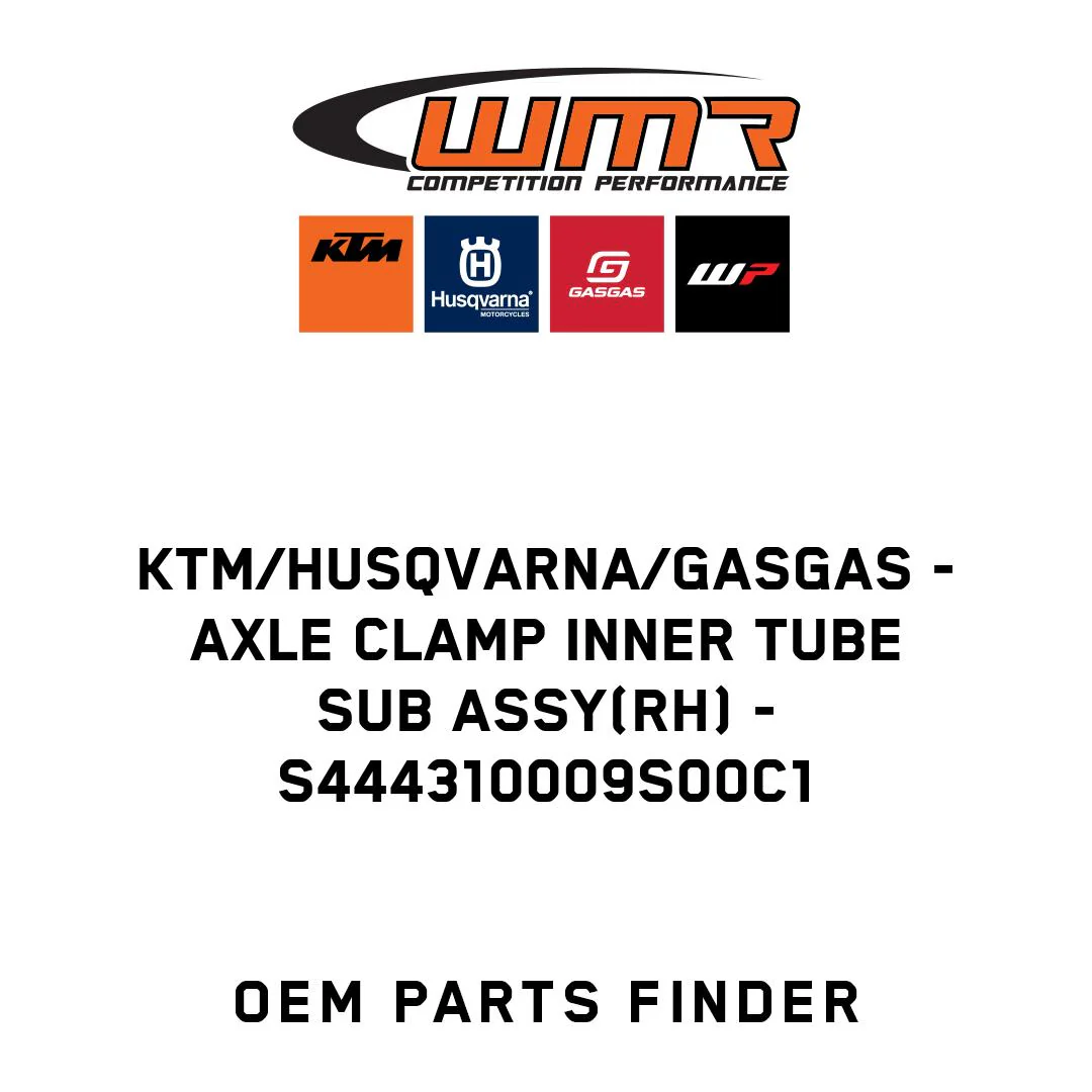 KTM/Husqvarna/GASGAS - AXLE CLAMP INNER TUBE SUB ASSY(RH) - S444310009S00C1