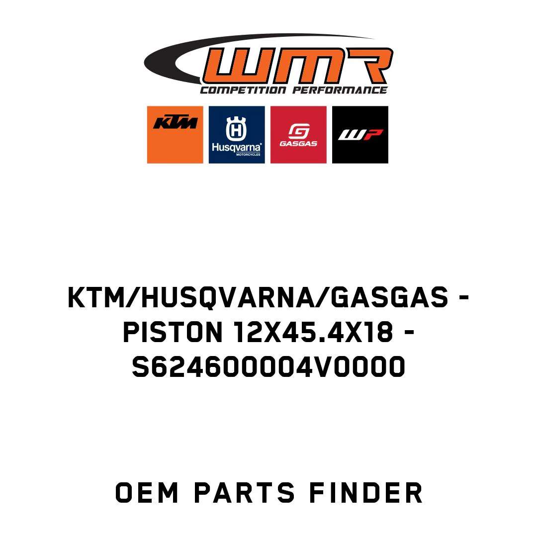 KTM/Husqvarna/GASGAS - Piston 12x45.4x18 - S624600004V0000