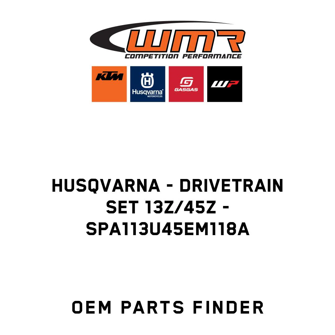 Husqvarna - Drivetrain set 13Z/45Z - SPA113U45EM118A