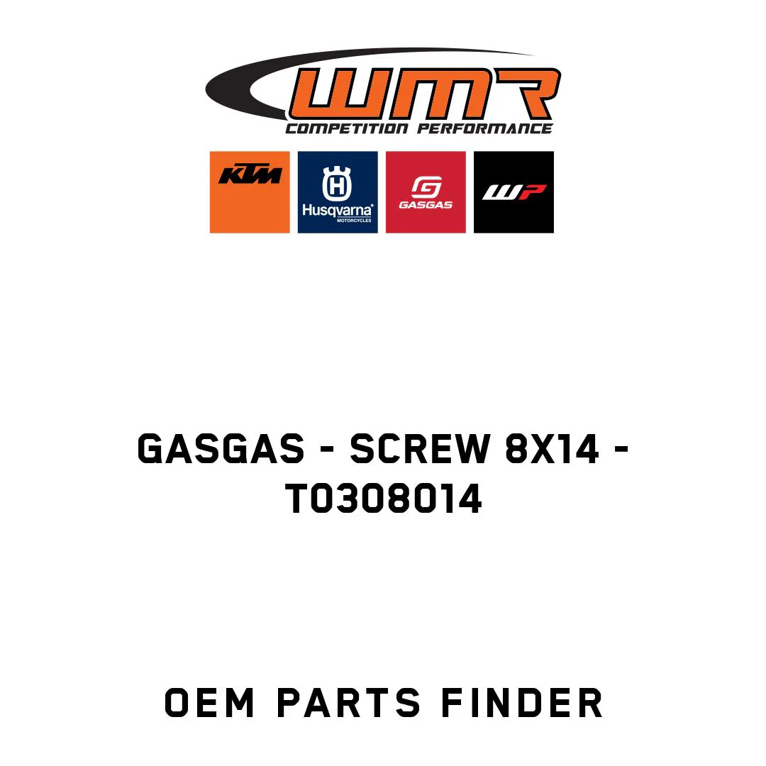 GASGAS - Screw 8x14 - T0308014