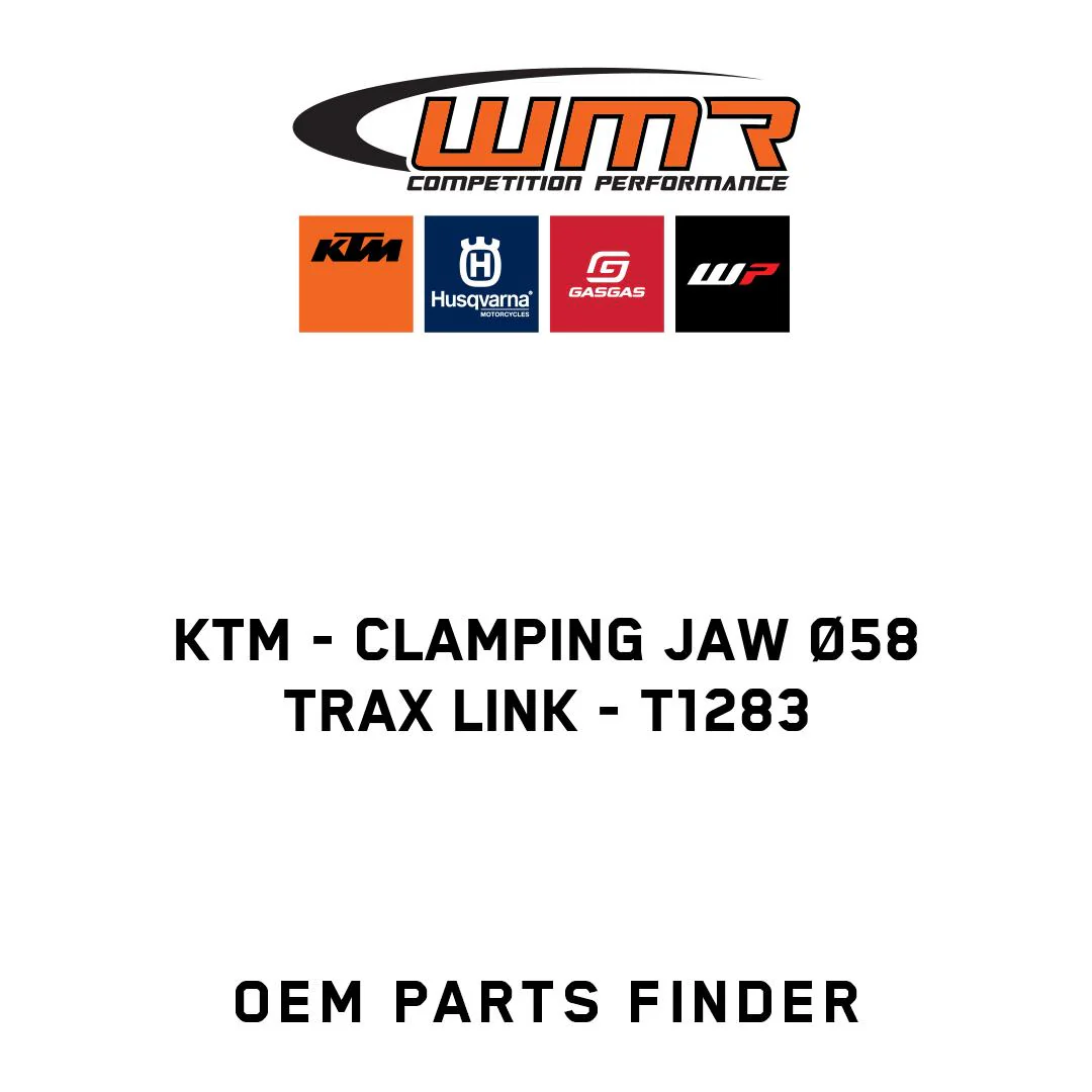 KTM - CLAMPING JAW Ø58 TRAX LINK - T1283