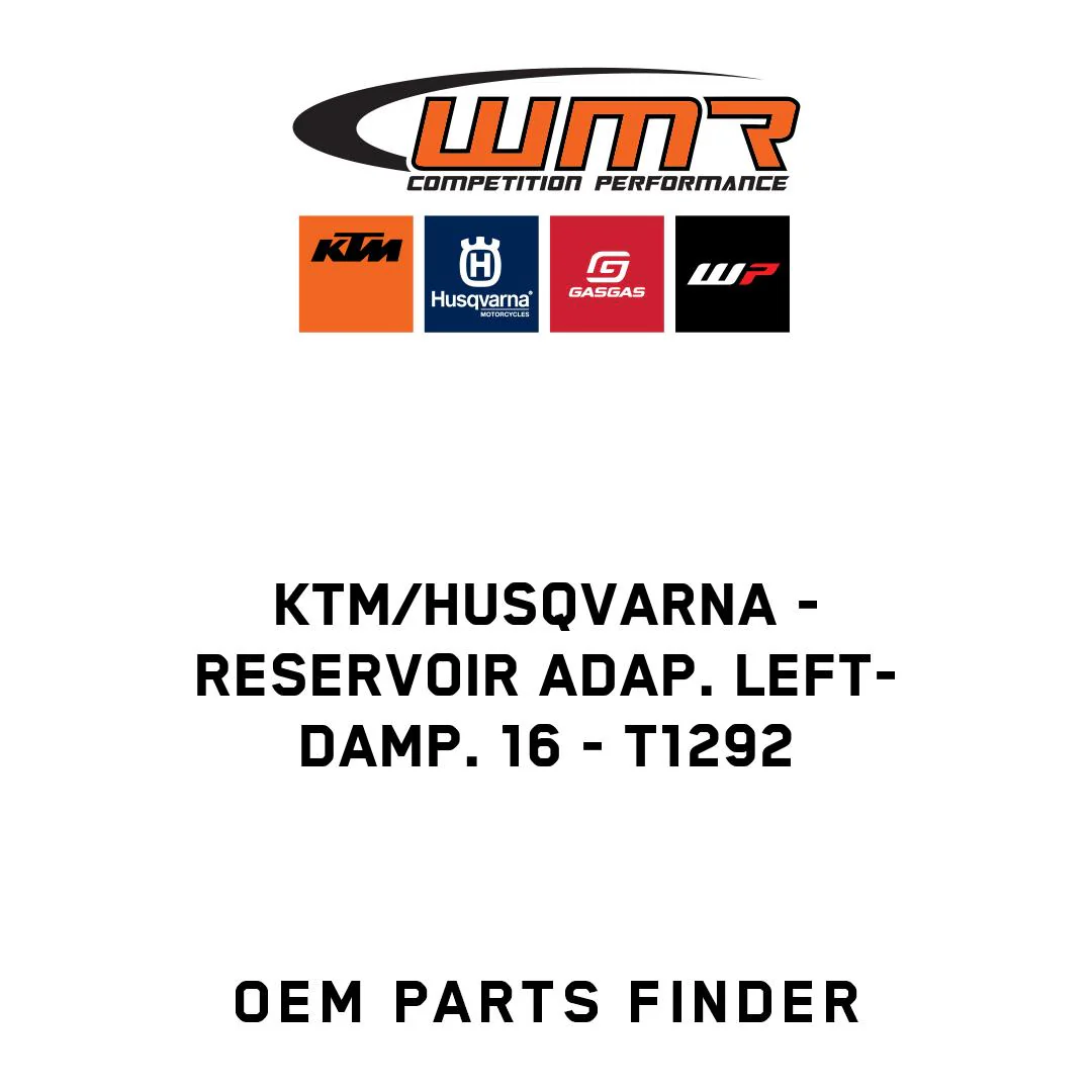KTM/Husqvarna - RESERVOIR ADAP. LEFT-DAMP. 16 - T1292