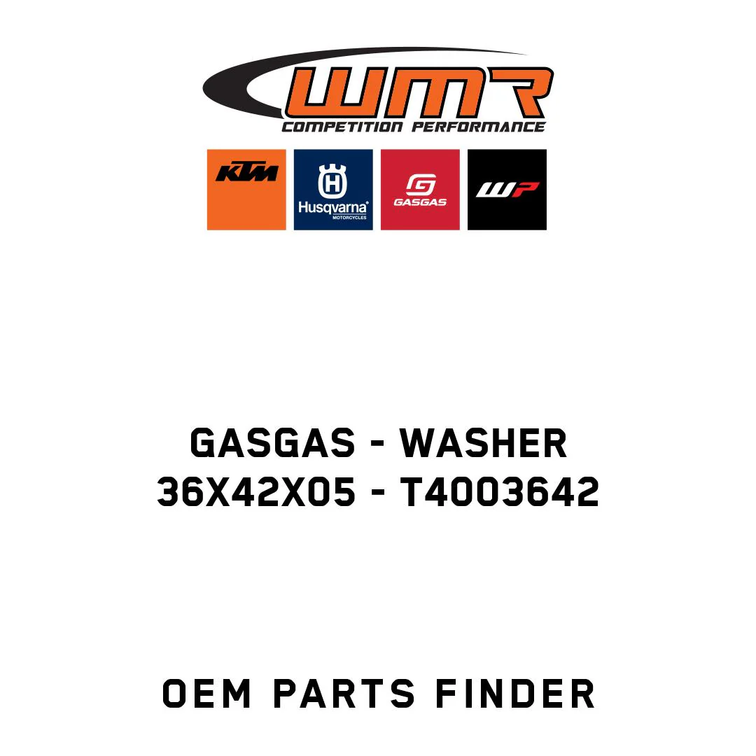 GASGAS - Washer 36x42x05 - T4003642
