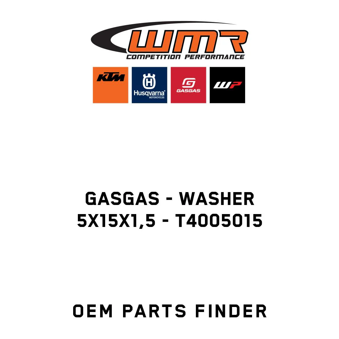 GASGAS - Washer 5x15x1,5 - T4005015