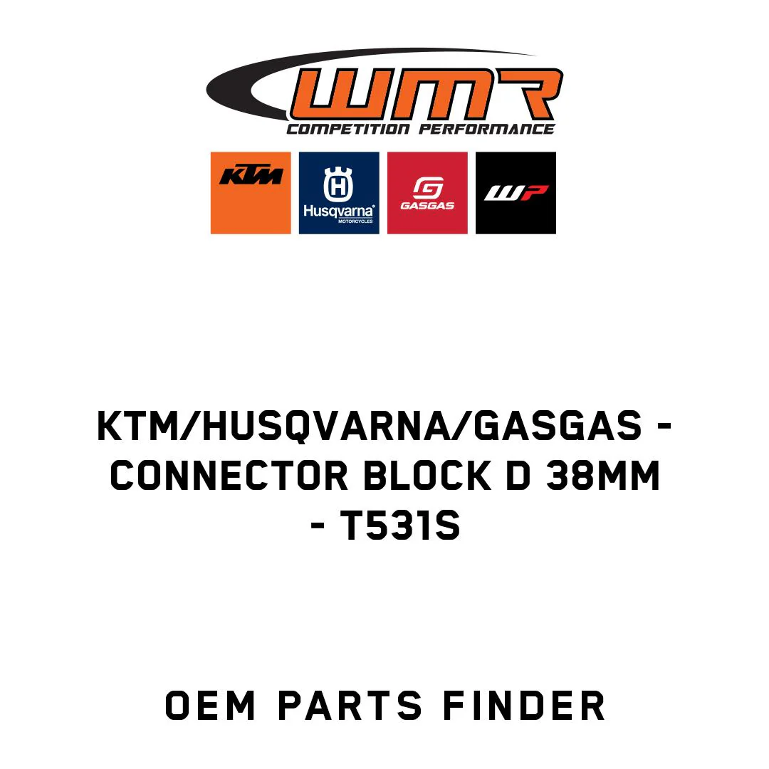 KTM/Husqvarna/GASGAS - Connector block D 38mm - T531S