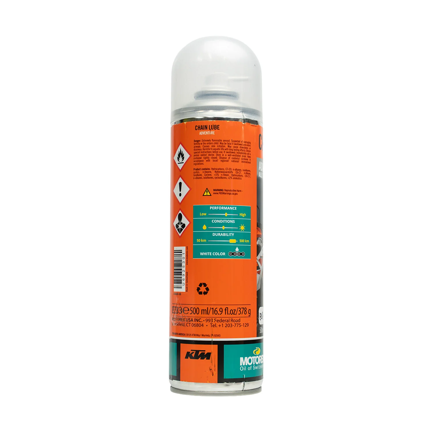 KTM Motorex Adventure Chain Lube 500ML - U6925301 - Image 3
