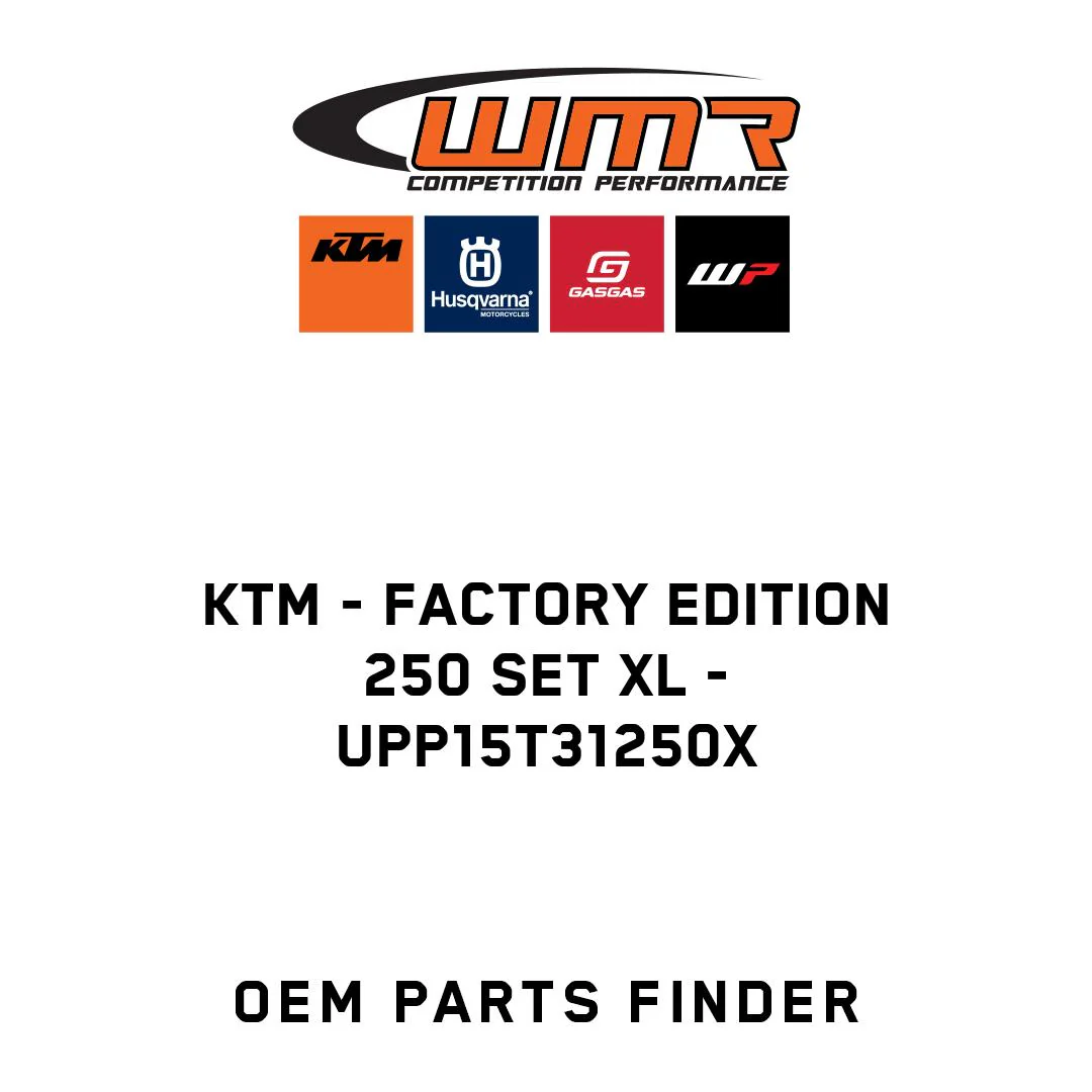 KTM - FACTORY EDITION 250 SET XL - UPP15T31250X